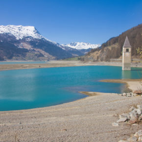 Ab an den wunderschönen Reschensee: 3 Tage Südtirol inkl. 3* Pension und Frühstück um 144€