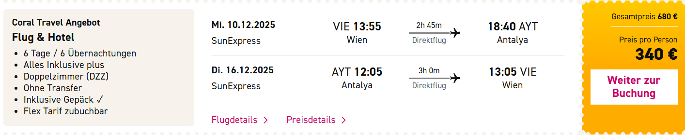 Türkei Reise Angebot