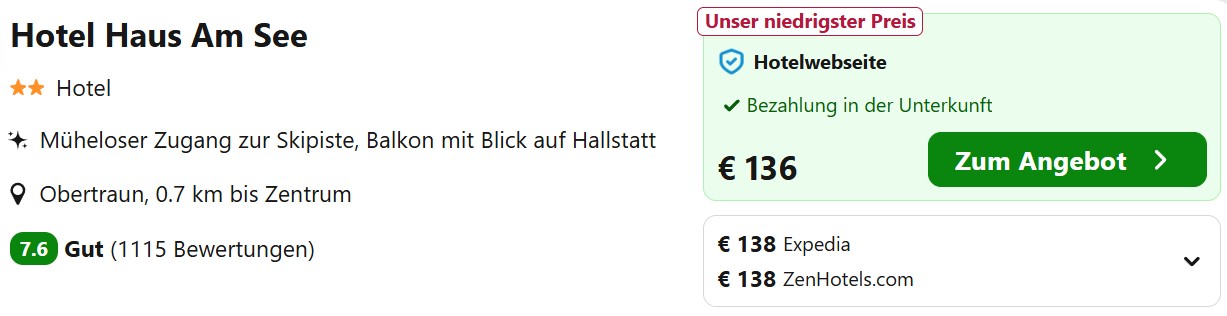 Hallstatt hotel