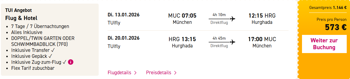 Ägypten Reise Angebot