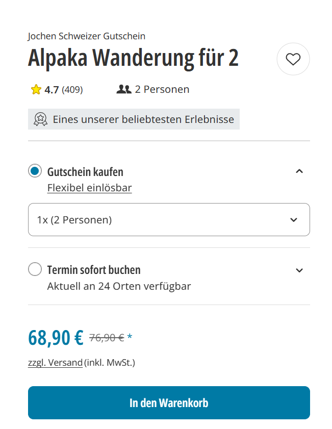 Österreich Alpaka Wanderung