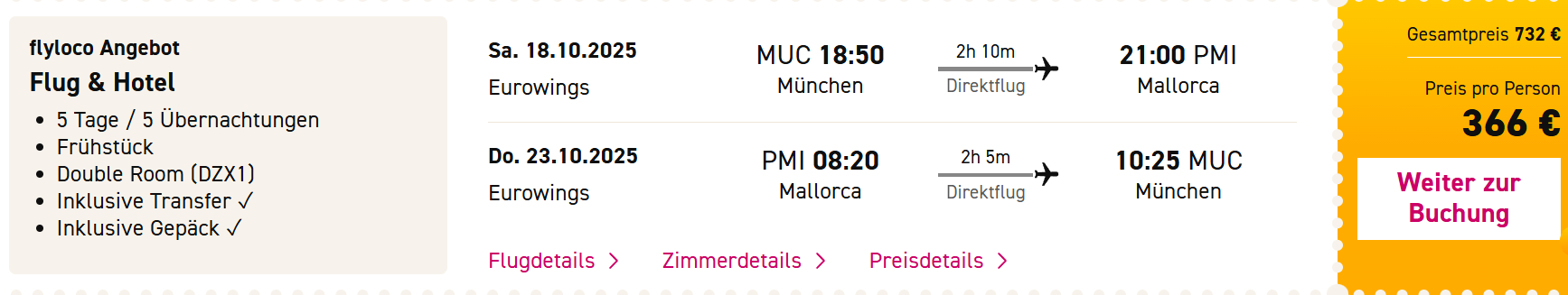 Mallorca Reise Angebot