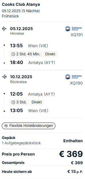 Türkei Reise Angebot