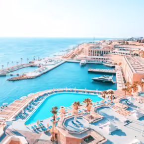Pickalbatros Citadel Resort Sahl Hasheesh Ausblick