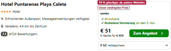Kuba Hotel Angebot