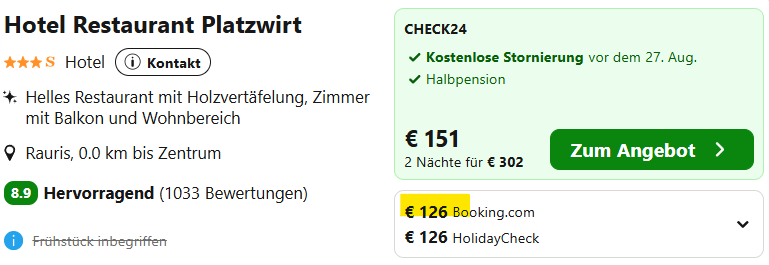 Österreich Hotel Angebot