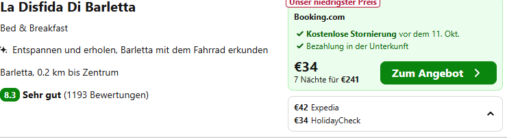 Kalabrien Hotel Angebot