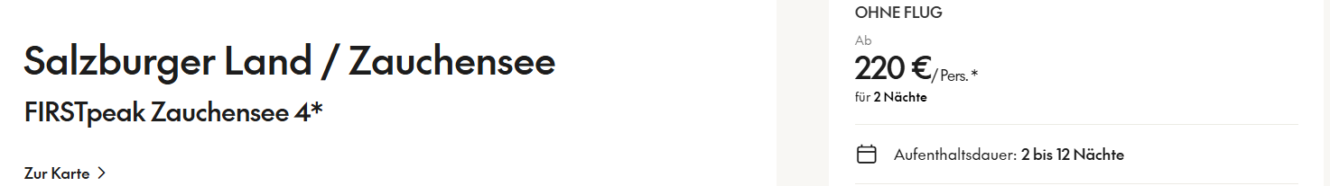 Österreich Hotel Angebot