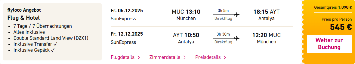Türkei Reise Angebot