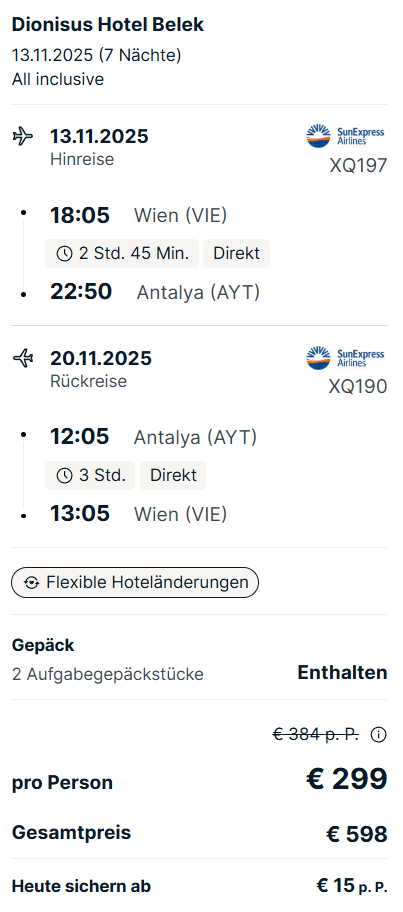 Türkei Reise Angebot