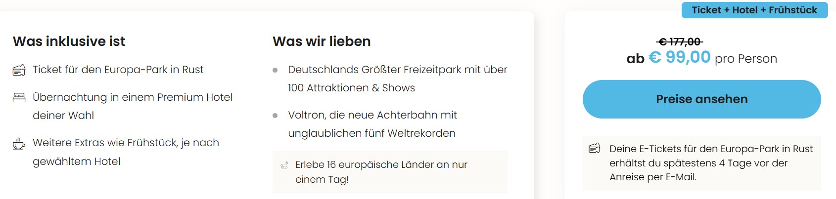 Europapark mit Hotel