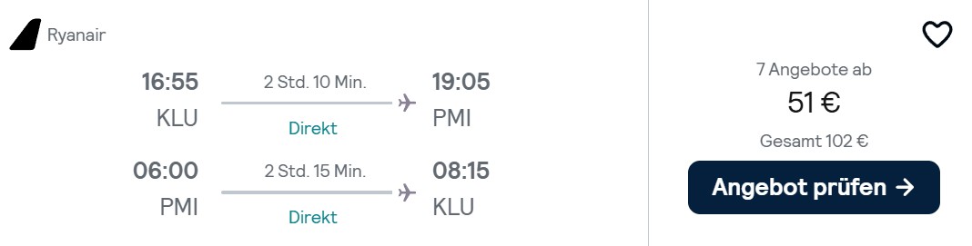 Mallorca Flug