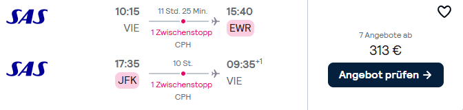 New York Flug Angebot