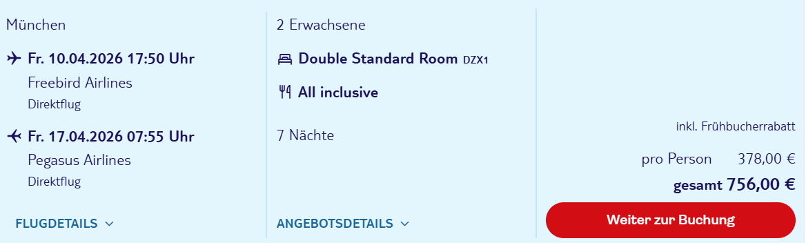 Türkei Reise Angebot