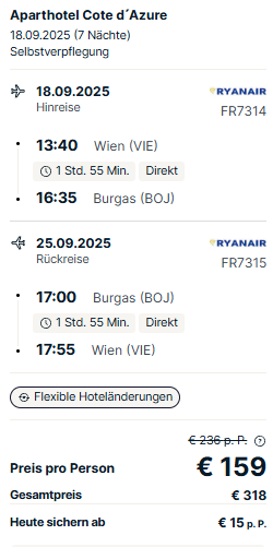 Bulgarien Reise Angebot