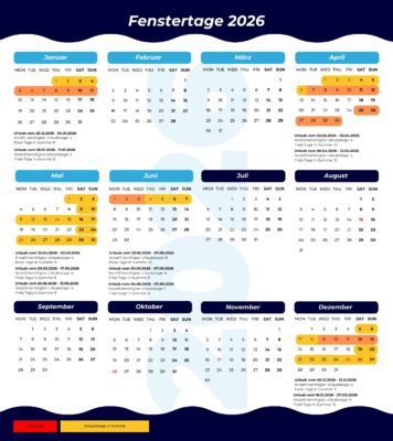 fenstertage 2026 kalender