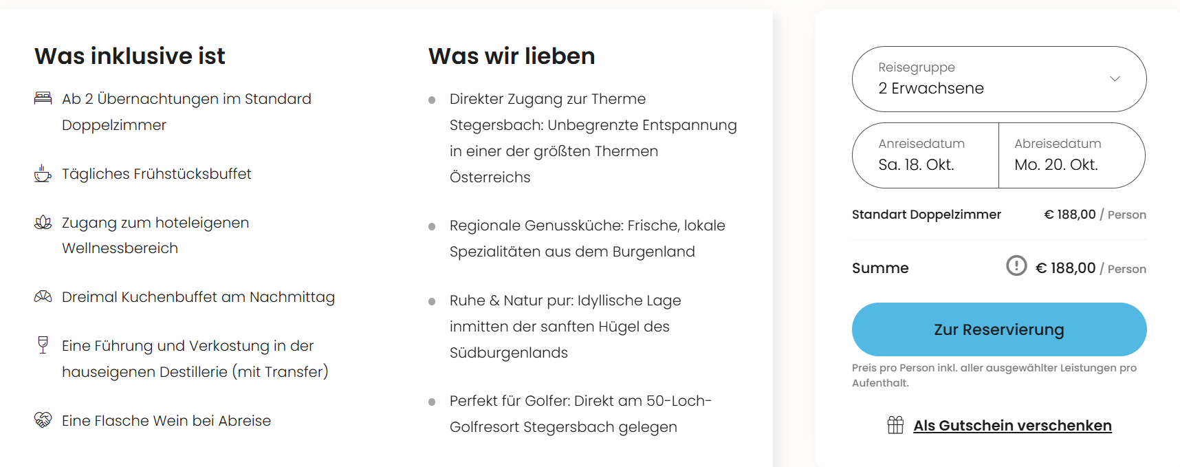 Österreich Hotel Angebot