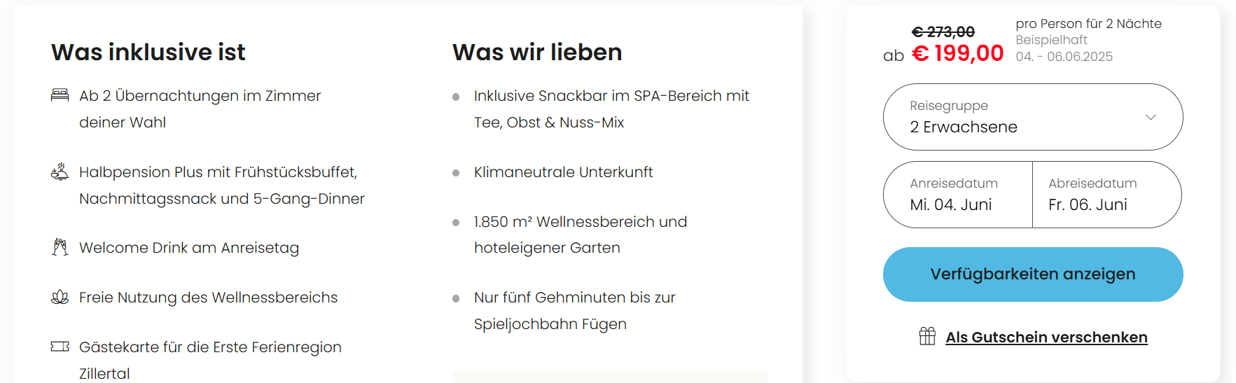 Österreich Hotel Angebot