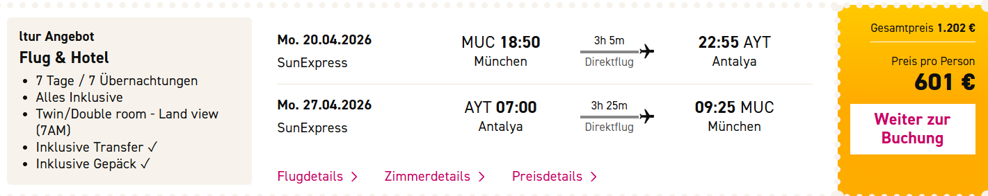 Türkei Reise Angebot