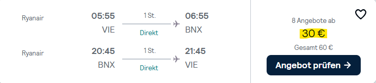 bosnien-herzegowina flug angebot