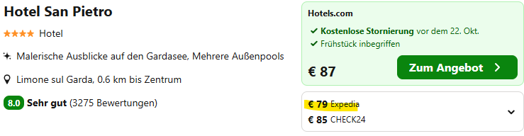 Gardasee Hotel Angebot