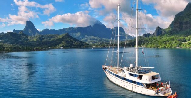Südsee Kreuzfahrt Schiff