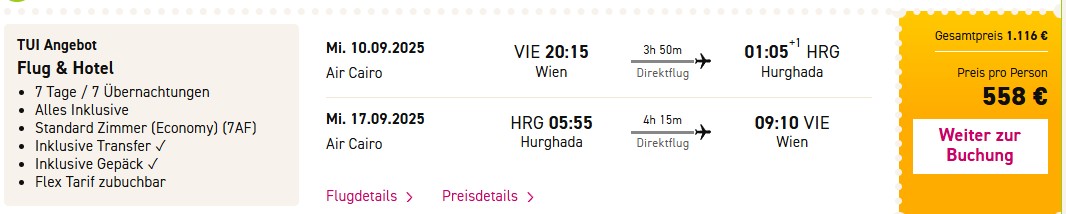 Ägypten pauschalangebot