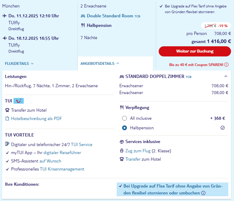 Fuerteventura Reise Angebot