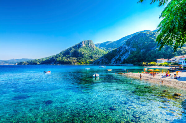 griechenland samos avlakia strand