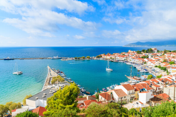 griechenland samos pythagoras hafen
