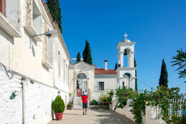griechenland samos panagia spiliani kloster