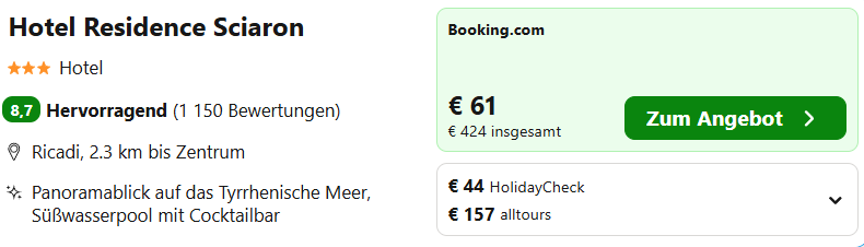 Italien Hotel Angebot