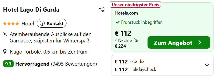 Italien-Pauschal-Schnäppchen