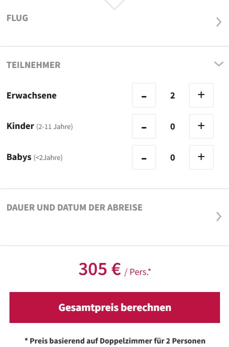 Malta Pauschalangebot