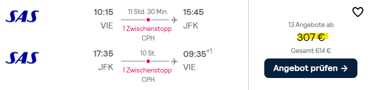 new-york flug angebot