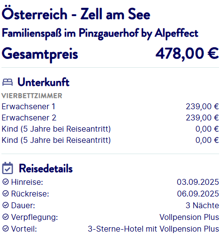 Familienurlaub Österreich
