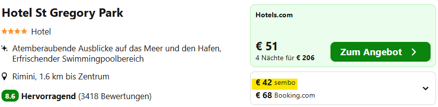 Italien Hotel Angebot