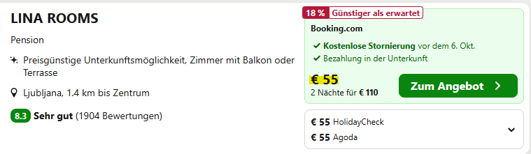 slowenien hotel angebot