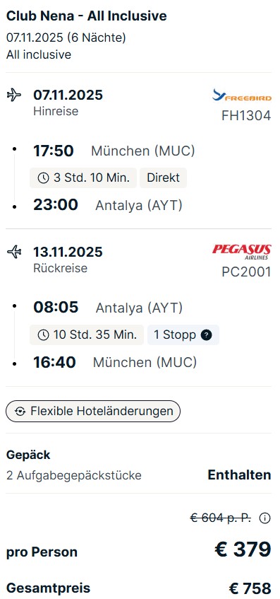Türkei Pauschalangebot