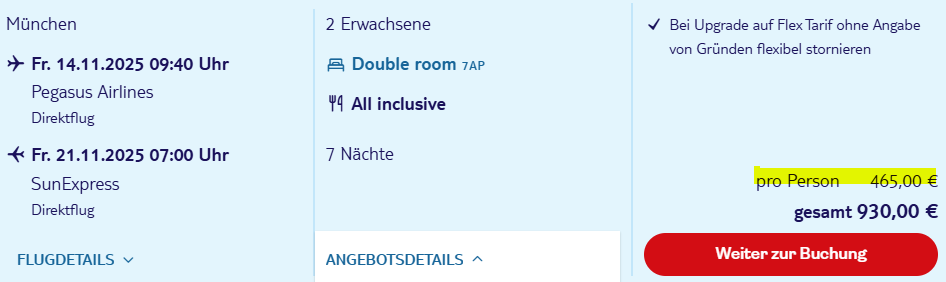 Türkei Pauschalangebot