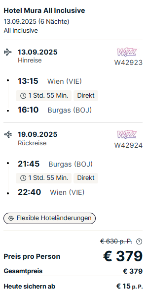 Bulgarien Reise Angebot