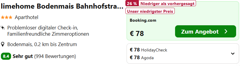 Deutschland Hotel Angebot