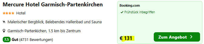 Deutschland Hotelangebot
