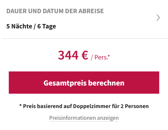 Frankreich Pauschalangebot