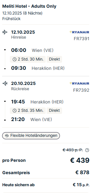 Griechenland Reise Angebot