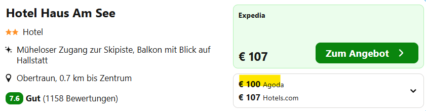 Österreich Hotel Angebot
