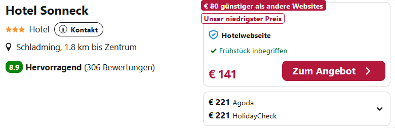 Österreich Hotel Angebot