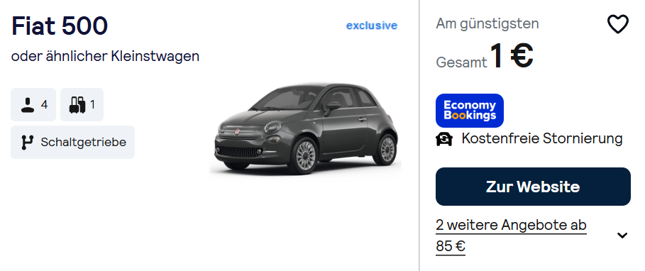 Rumänien Drive Angebot