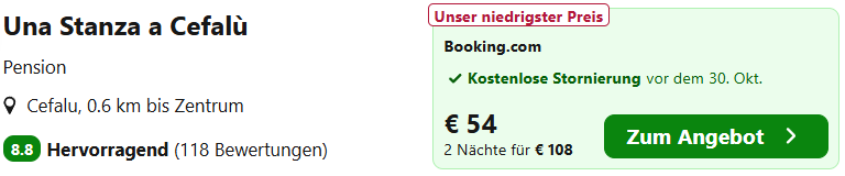 Sizilien Hotel Angebot