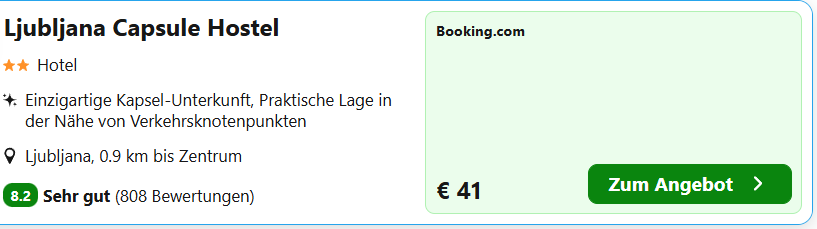 Slowenien Hotel Angebot